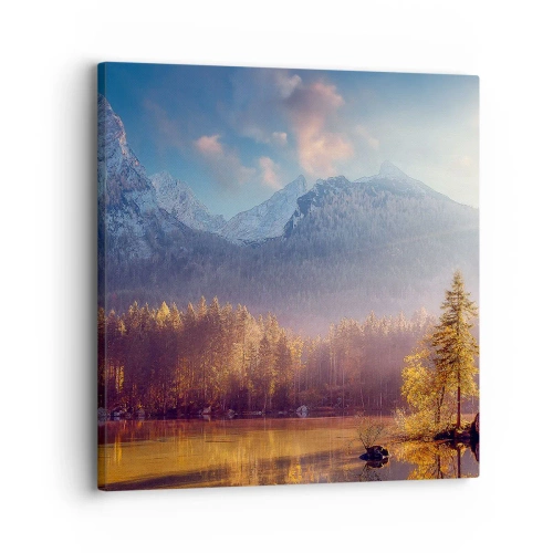 Vászonkép - A hegyekben és völgyekben - 30x30 cm