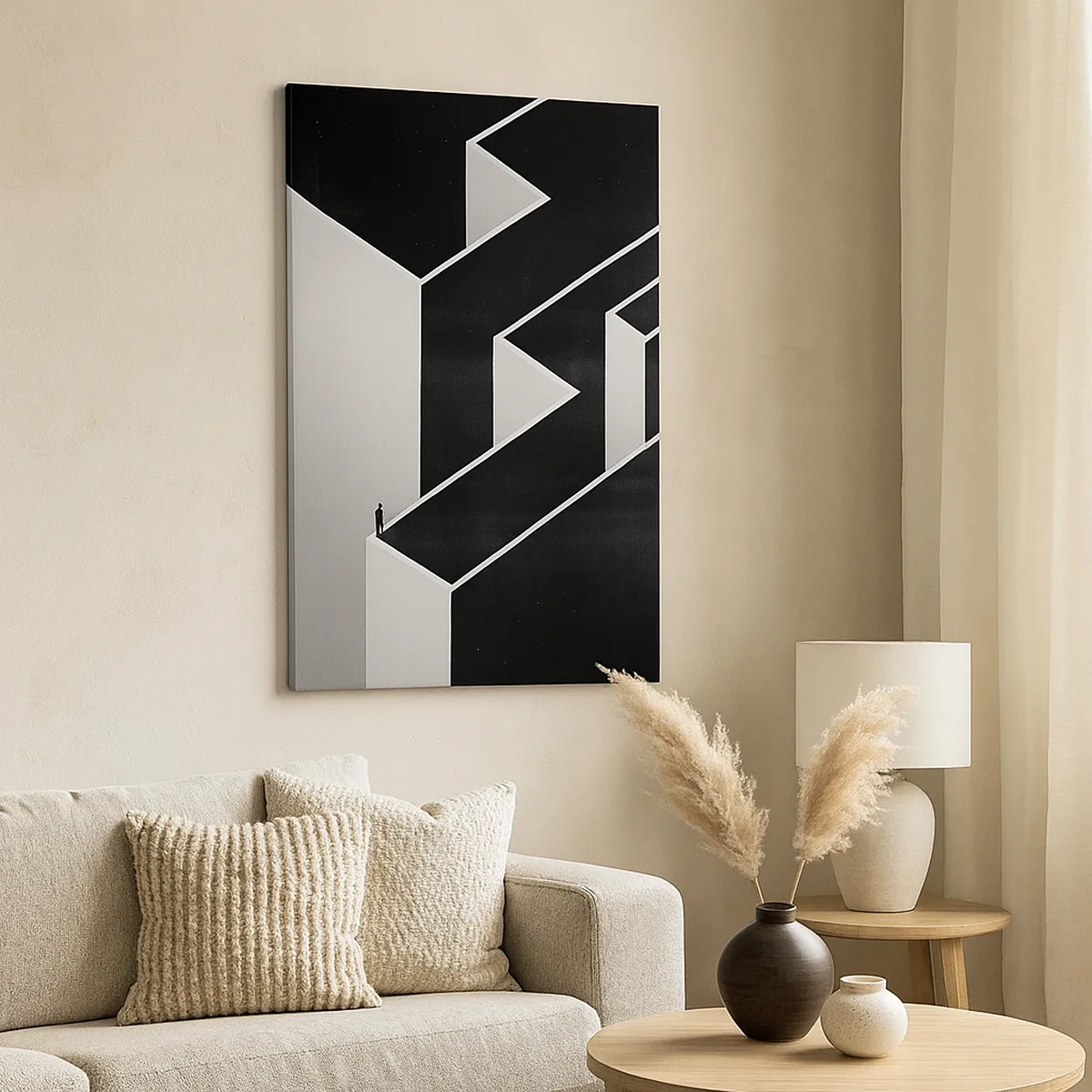 Vászonkép - Magány a csúcson - 50x70 cm