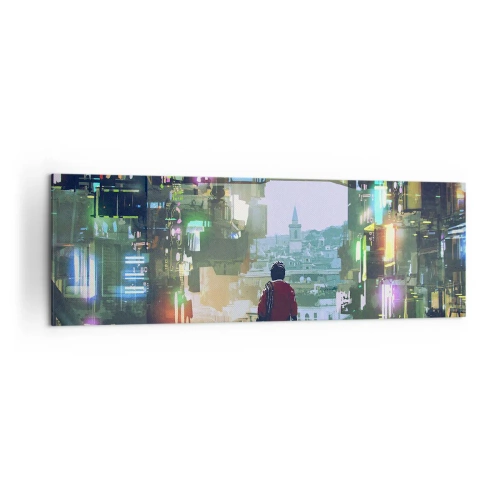 Vászonkép - Két világ - 160x50 cm
