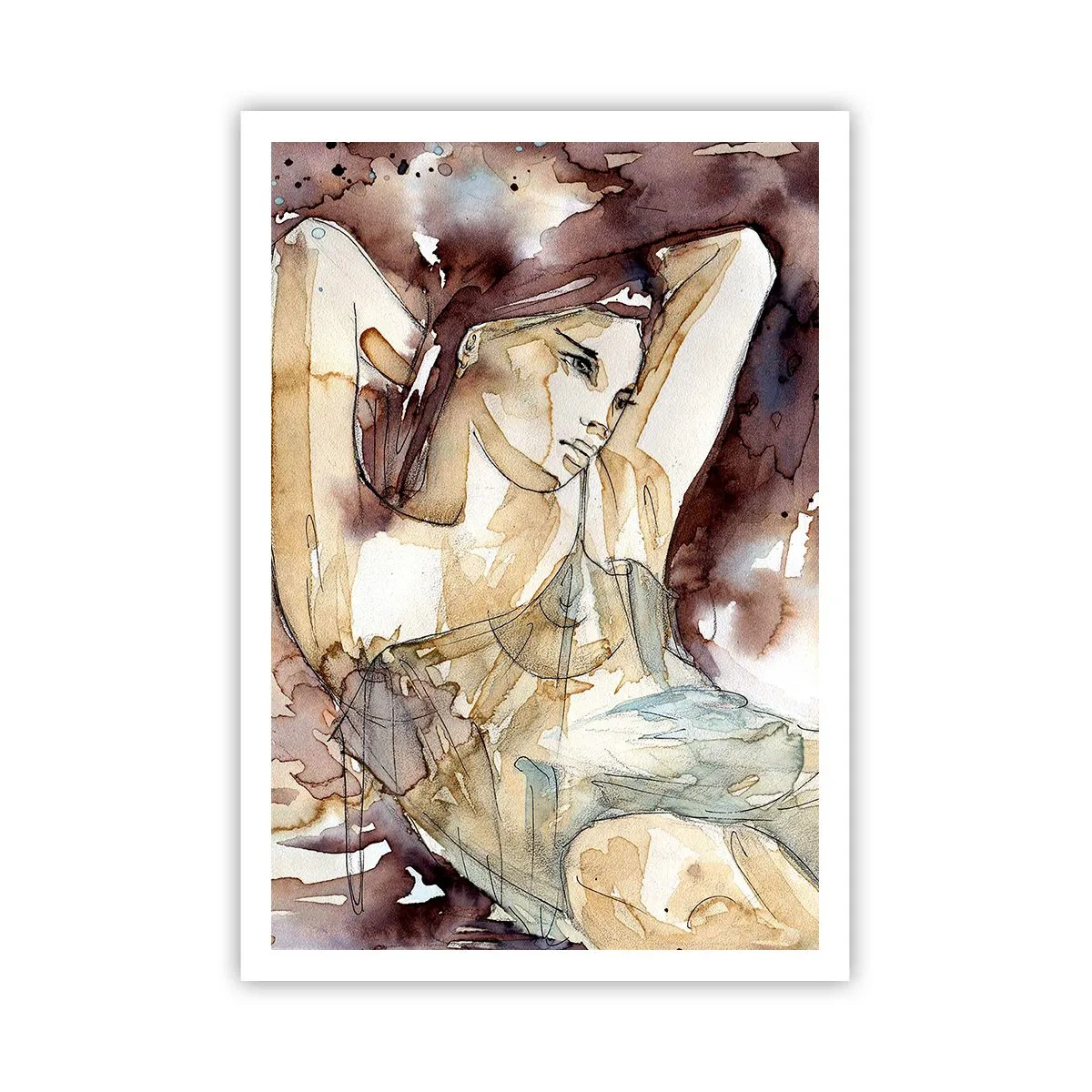 Poszter - Lila hangulatban - 70x100 cm