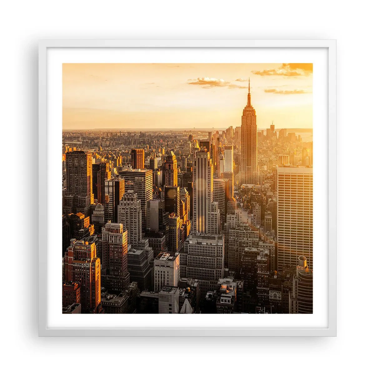 Poszter fekete keretben - Növekedni a napon - 60x60 cm