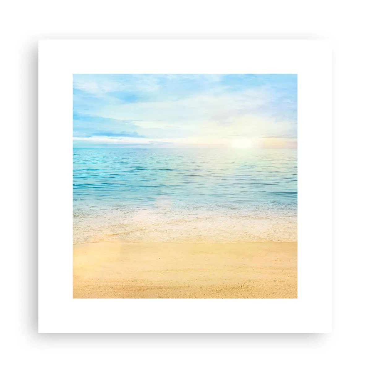 Poszter - Nagy kékség - 30x30 cm