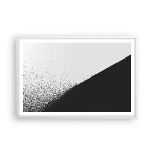 Poszter fekete keretben - Egyre gyorsabban, egyre többet - 91x61 cm