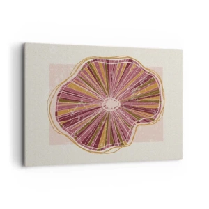 Vászonkép - Sugárzó absztrakció - 120x80 cm