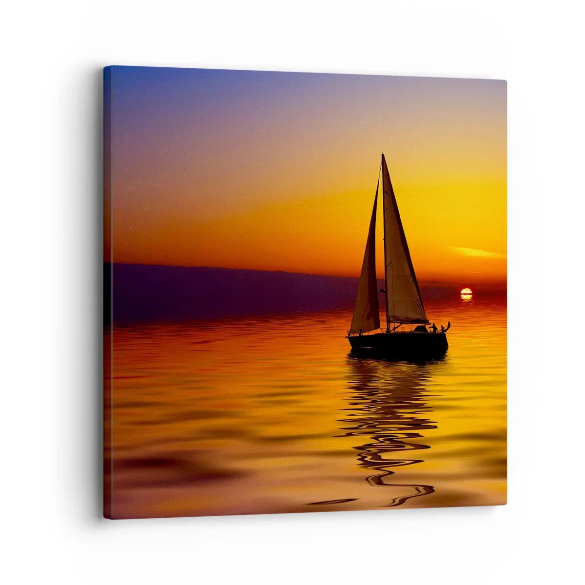 Vászonkép - Csendesek a hajnalok... - 30x30 cm