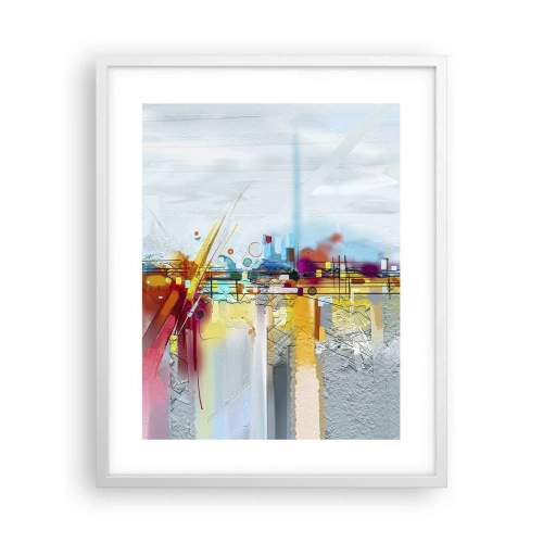 Poszter fekete keretben - Az öröm hídja az élet folyóján - 40x50 cm