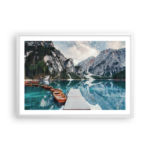 Poszter fekete keretben - Megmutatjuk a szépséget - 70x50 cm