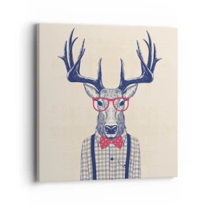 Vászonkép - Mókás extravagancia - 40x40 cm