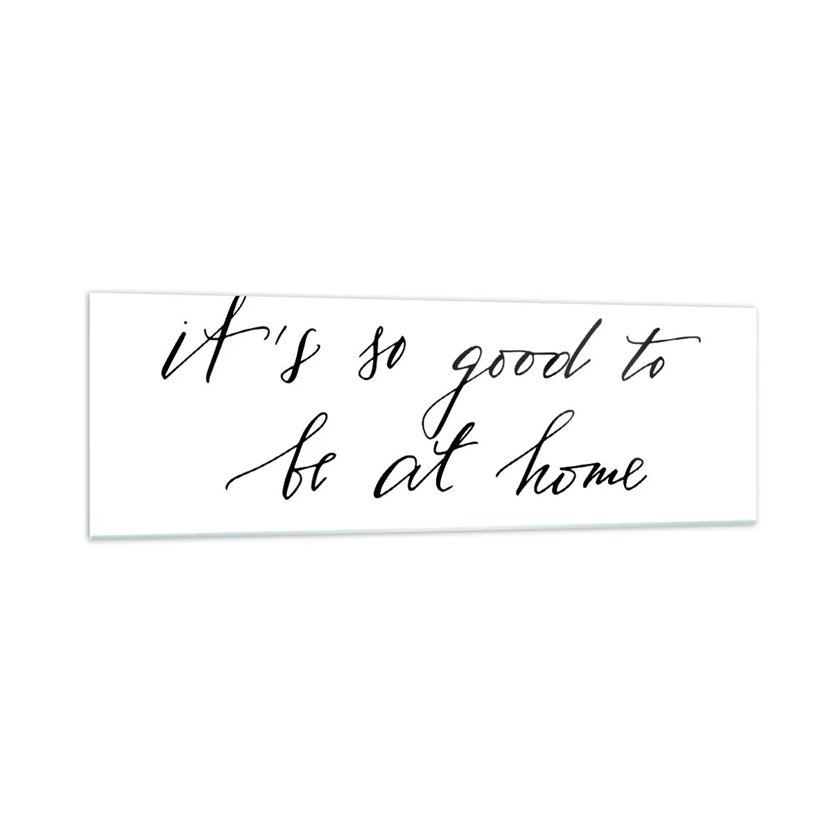 Üveg kép - Teljes igazság - 160x50 cm