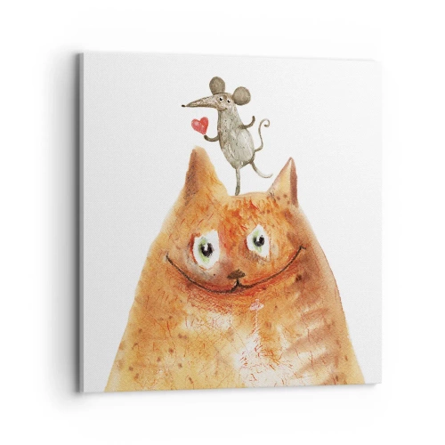 Vászonkép - A szerelem paradoxonjai - 70x70 cm