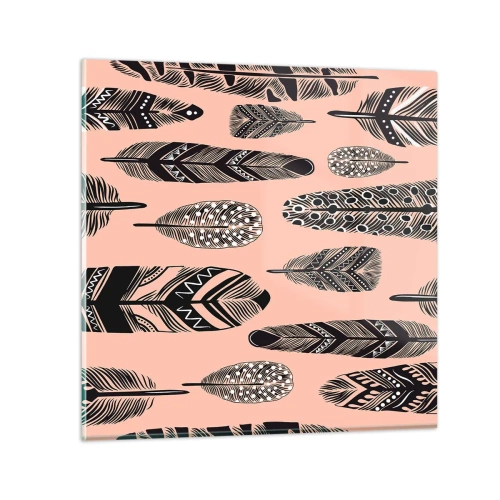 Üveg kép - Indiai gyűjtemény - 70x70 cm