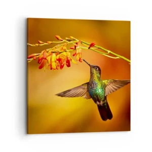 Vászonkép - A fény hírnöke a maják szerint - 70x70 cm