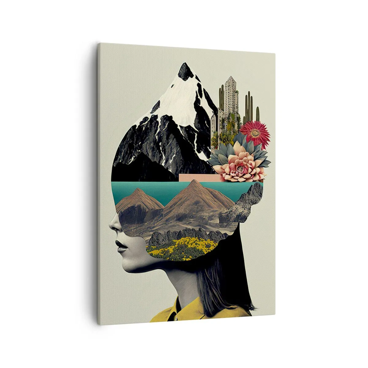 Vászonkép - Nő - mindig rejtély - 50x70 cm