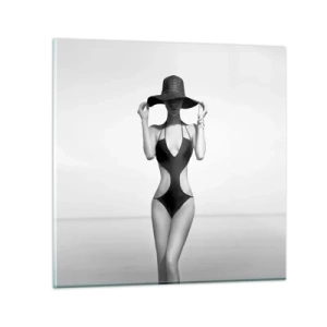 Üveg kép - A nevem Elegance - 40x40 cm