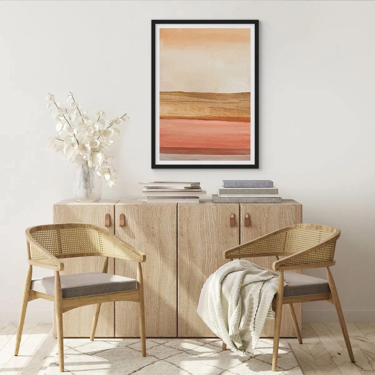 Poszter fehér keretben - Függőleges kompozíció - 30x40 cm