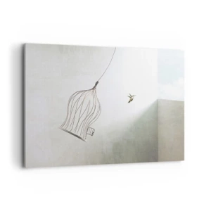 Vászonkép - Az elememen - 120x80 cm