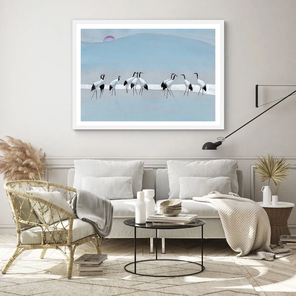 Poszter fekete keretben - Egy forró nap után - 100x70 cm