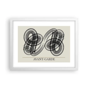 Poszter fekete keretben - Spontán jött ki - 40x30 cm