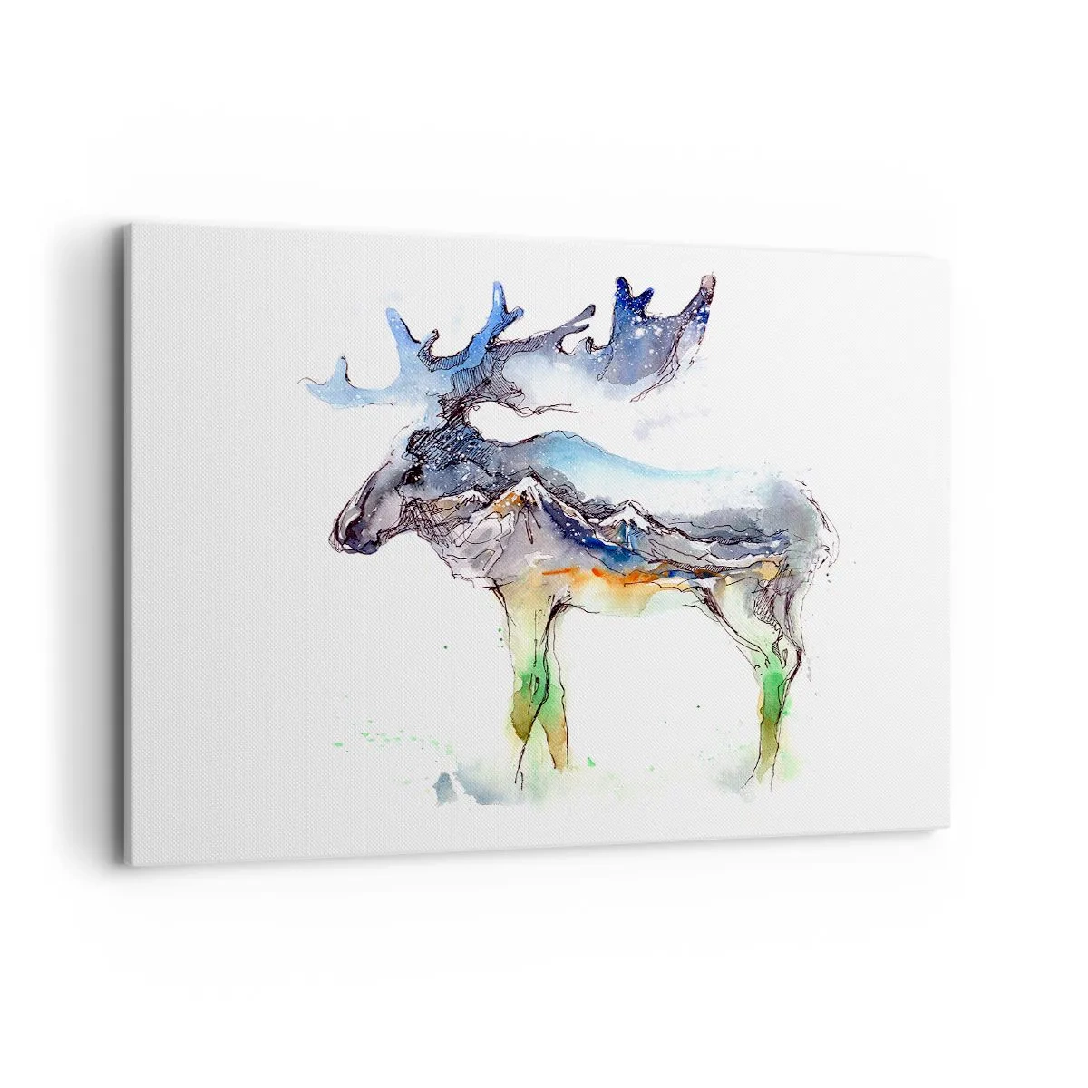 Vászonkép - Egy téli mese hőse - 100x70 cm