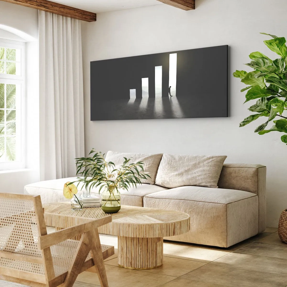 Vászonkép - Siker - egy benyomás - 100x40 cm