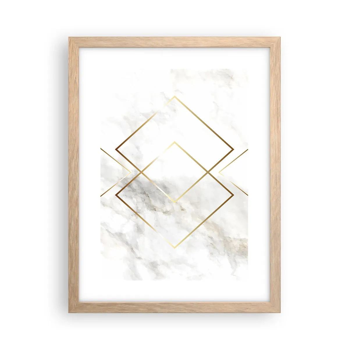 Poszter világos tölgy keretben - Kilátás a végtelenbe - 30x40 cm