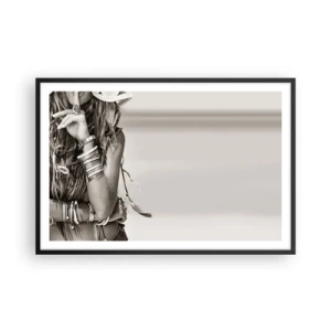 Poszter fehér keretben - Mint egy leány - 91x61 cm