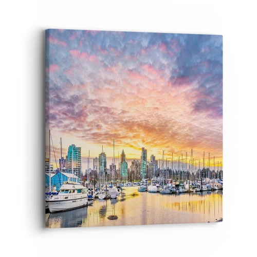 Vászonkép - Az ezer tengerész városa - 30x30 cm