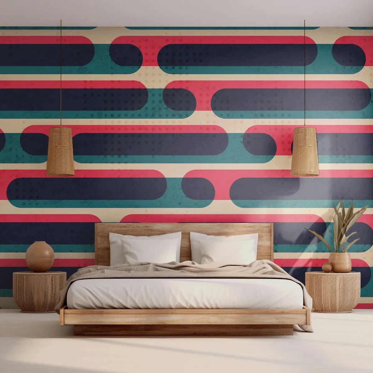 Öntapadós Fotótapéta Deluxe Sticker - Mélységben és előre - Absztrakció, Darab, Modern művészet - 150x105 cm