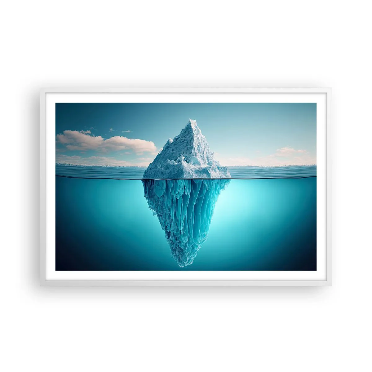 Poszter fekete keretben - A jégkirálynő - 91x61 cm