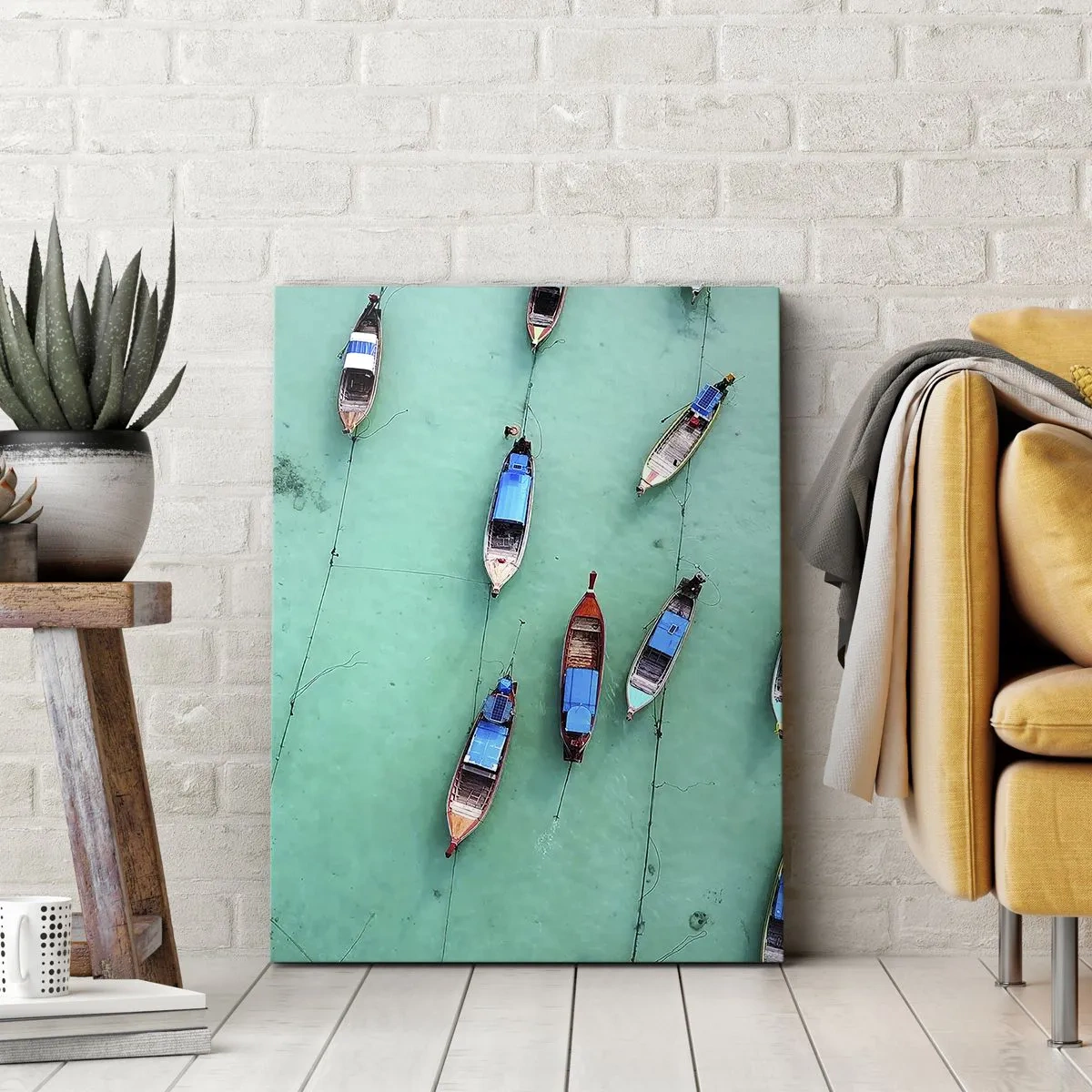 Vászonkép - Örömteli várakozásban - 55x100 cm