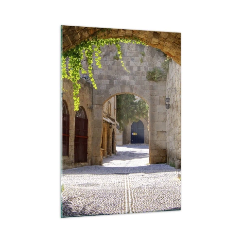 Üveg kép - A menet hamarosan megjelenik - 50x70 cm
