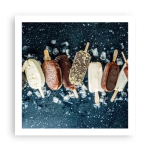 Poszter - A forró nyár íze - 60x60 cm