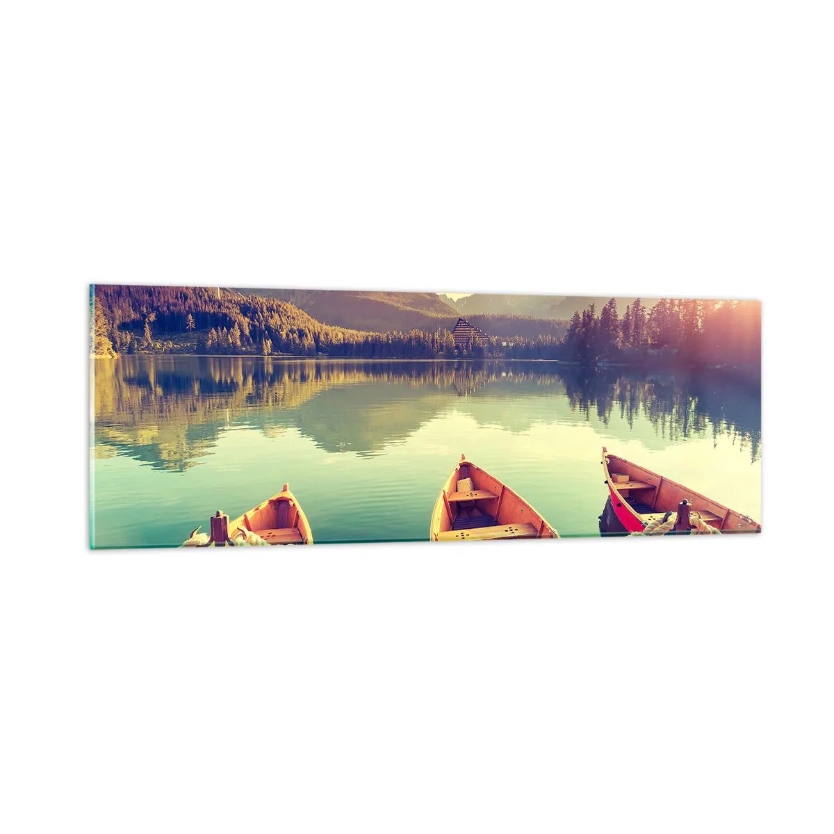 Üveg kép - Élni az ő törvényei szerint - 90x30 cm