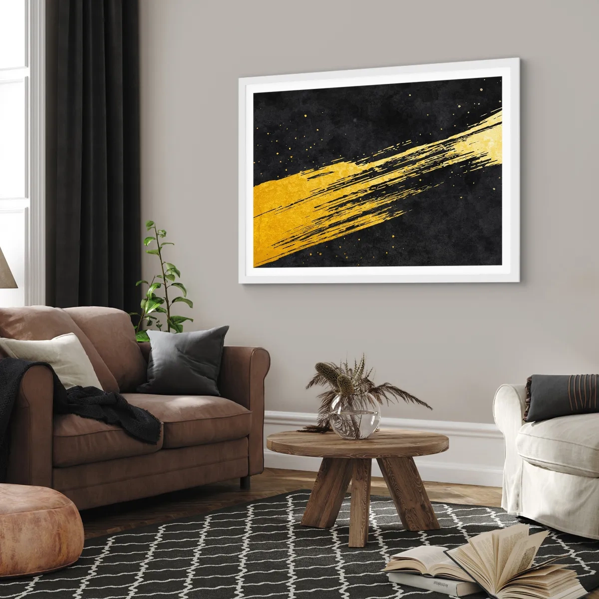 Poszter fekete keretben - Ugrás a hipertérbe - 100x70 cm