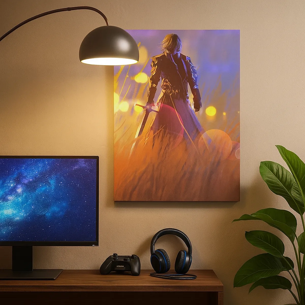 Vászonkép - Tévedő lovag - 50x70 cm