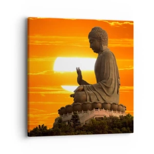 Vászonkép - Félelem nélkül a világtól - 40x40 cm