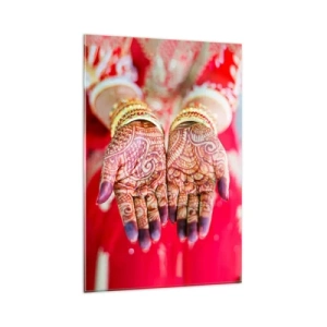 Üveg kép - Szerencsére elkészült - 80x120 cm