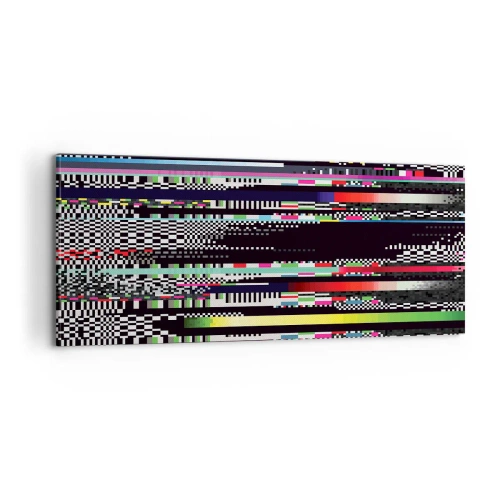 Vászonkép - A valóság kontrollképe - 100x40 cm