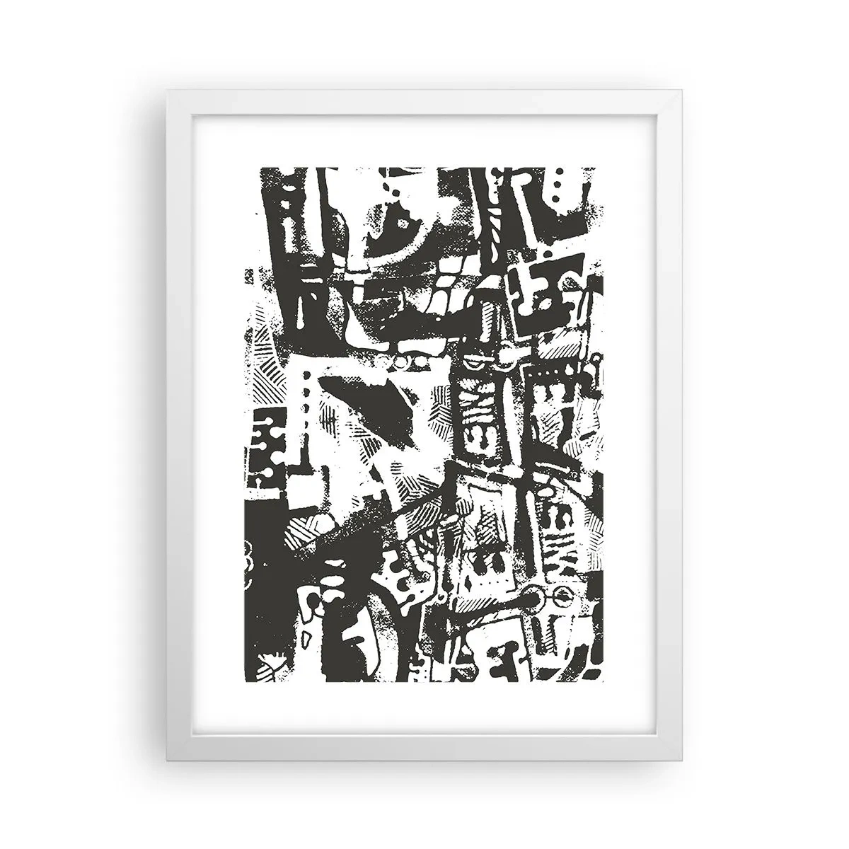 Poszter fekete keretben - Rend vagy káosz? - 30x40 cm