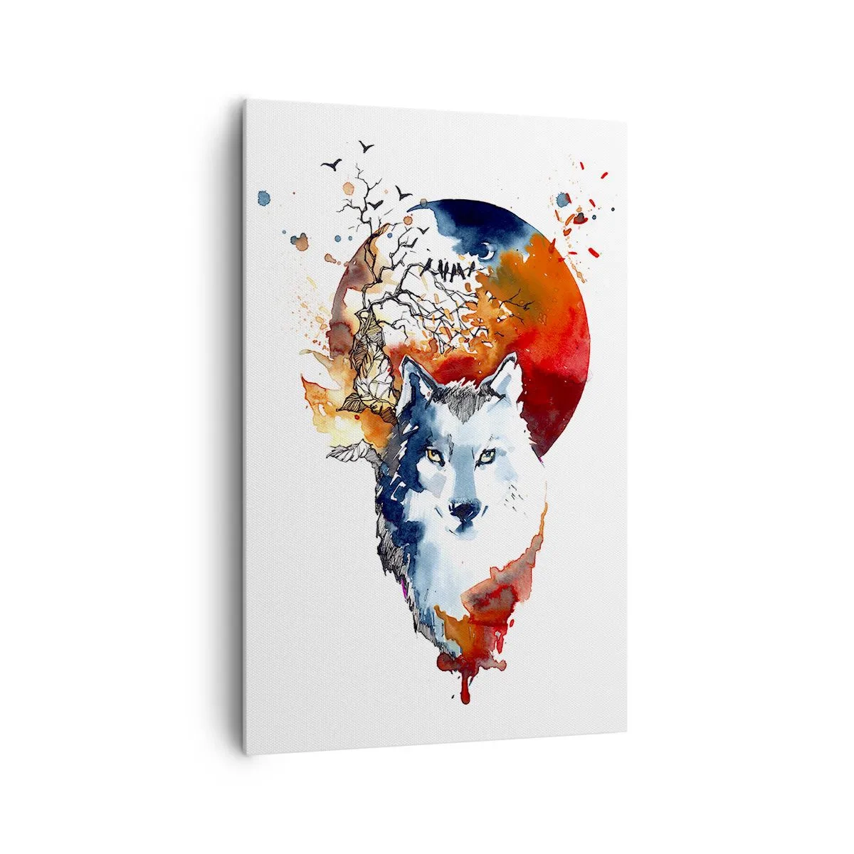 Vászonkép - Szembe az éjszakával - 80x120 cm