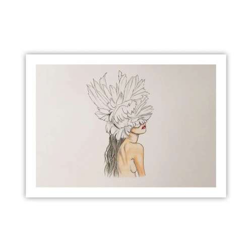 Poszter - Koronás szépség - 70x50 cm