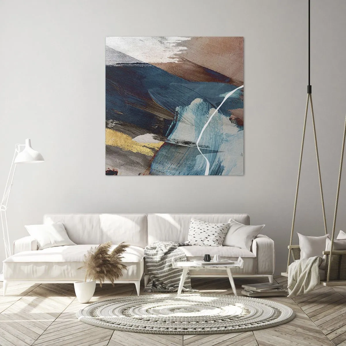 Vászonkép - Lelkesedéssel és energiával - 70x70 cm