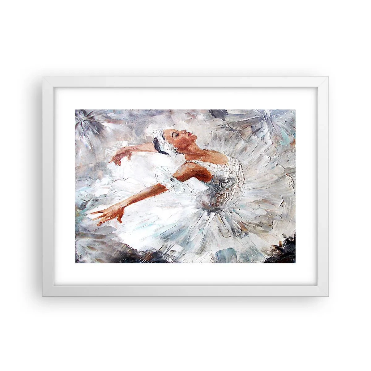 Poszter fekete keretben - Finom és könnyű, mint a tüll - 40x30 cm