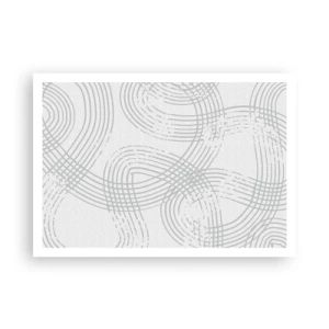 Poszter - Nincs egyenes út - 100x70 cm