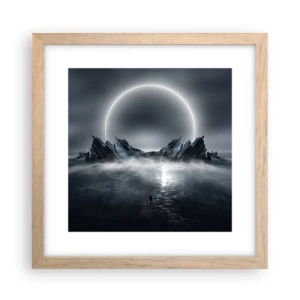 Poszter világos tölgy keretben - Egy történet fináléja - 30x30 cm