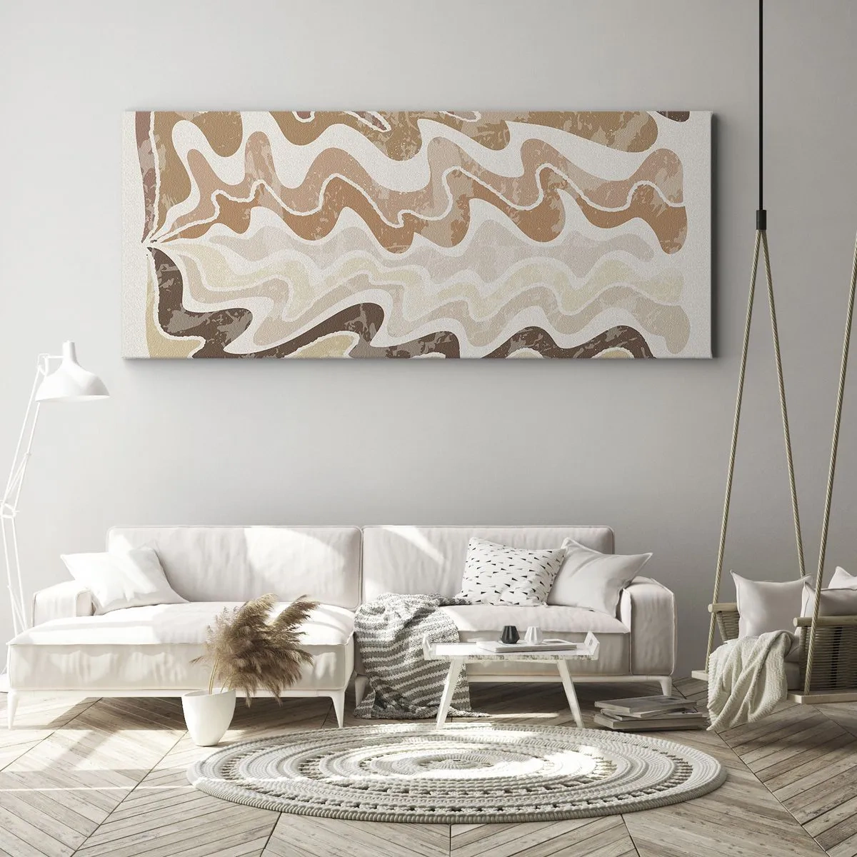 Vászonkép - Jó energia - jó érzelmek - 140x50 cm