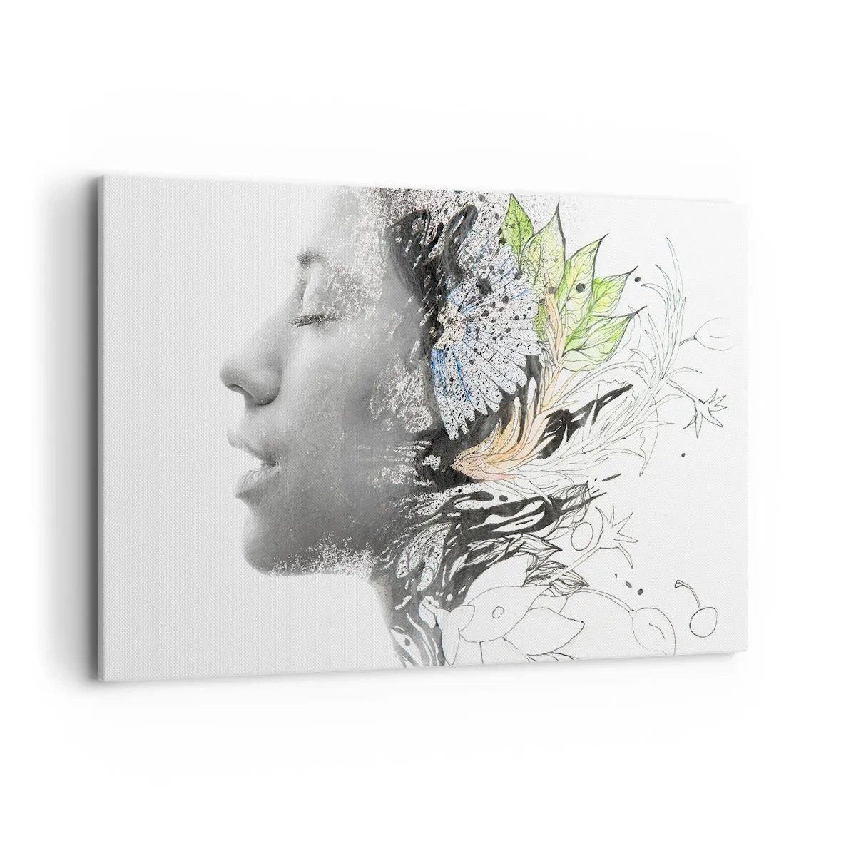 Vászonkép - Elmerülve a természetben - 120x80 cm