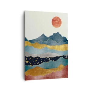 Vászonkép - A világ keresztmetszete - 70x100 cm