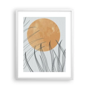 Poszter fekete keretben - Mindig a nap felé - 40x50 cm