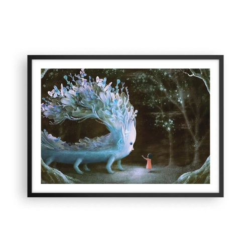 Poszter fehér keretben - Fantasztikus találkozás - 70x50 cm
